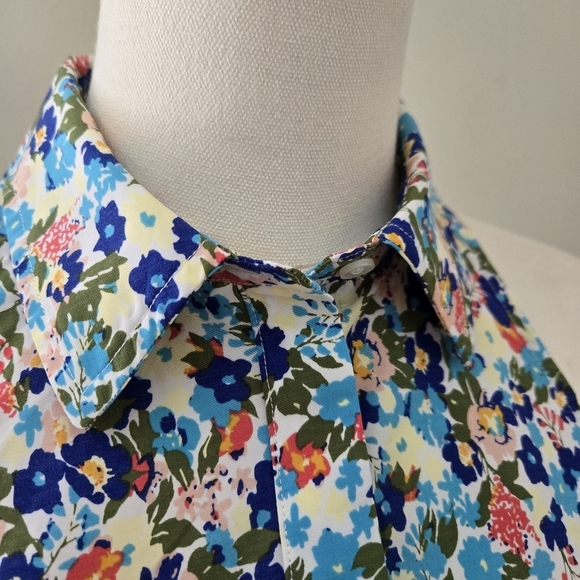 Maeve Tie-Front Floral Sleeveless Top Size XS NWOT - Picture 7 of 10
